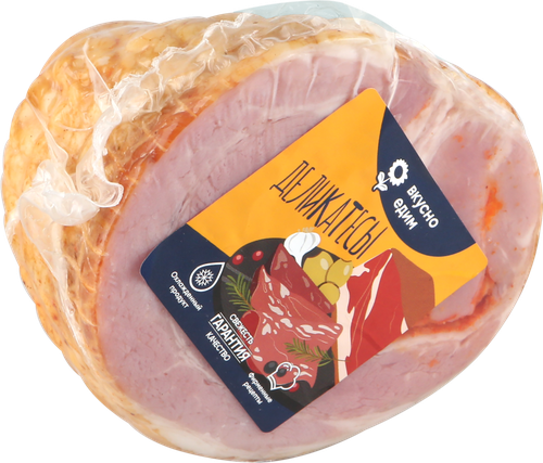 

Рулет копчено-вареный из грудинки ЛЕНТА FRESH Люкс, весовой