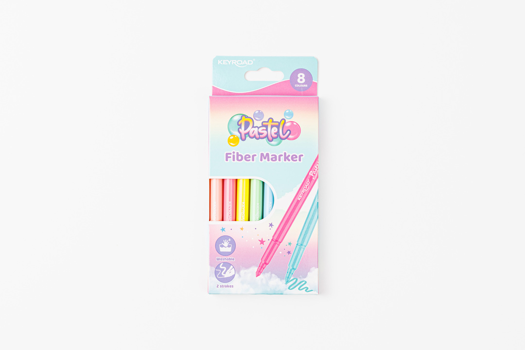

Фломастеры Keyroad Pastel 8 цветов