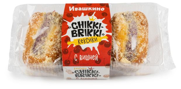 

Кексики Ивашкино Chikki-Brikki с Вишней 185 г