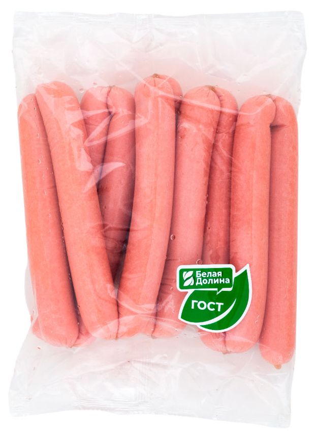 

Сосиски Белая Долина сливочные, вес