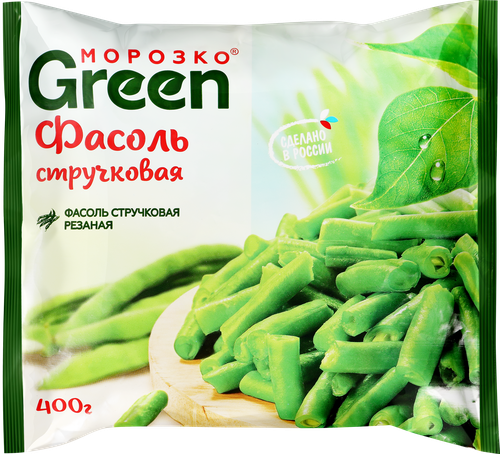 

Фасоль стручковая Морозко Green 400 г
