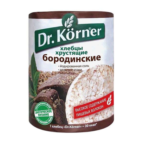 Хлебцы Dr.Korner бородинские 100 г