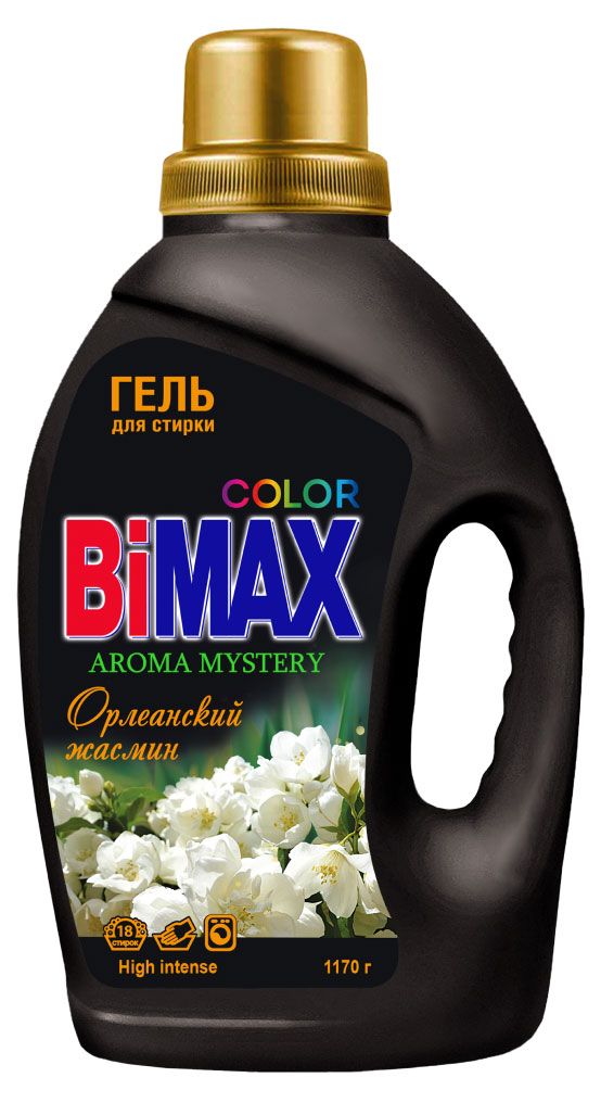 

Гель для стирки Bimax Aroma Mystery Орлеанский жасмин 1170 г