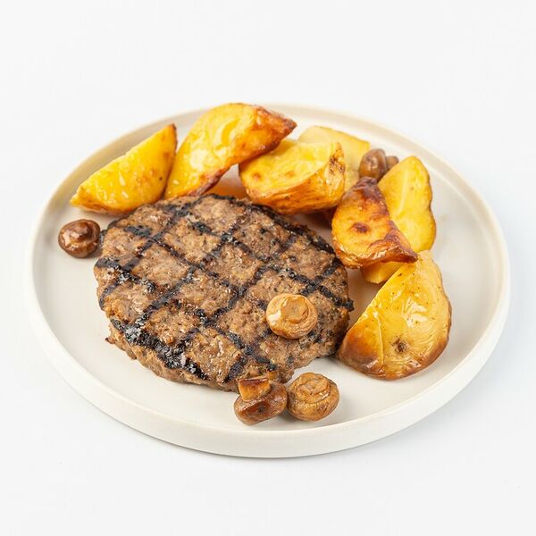 Бифштекс из говядины с картофелем 250 г