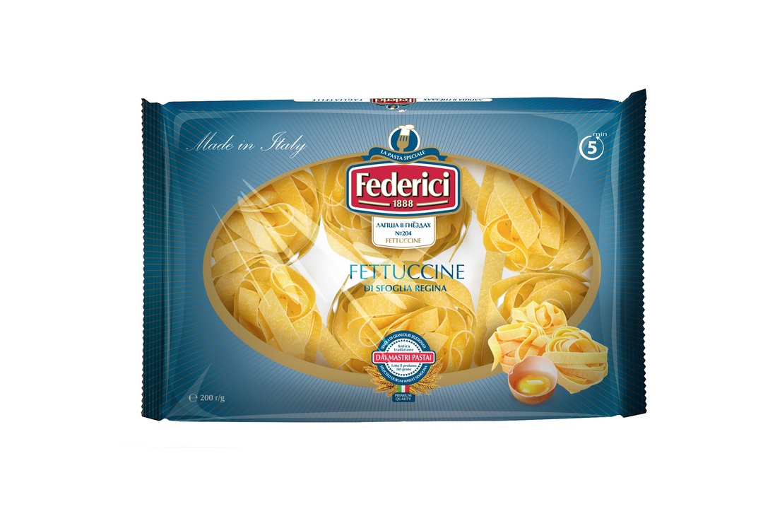 

Макаронные изделия Fettuccine №204 Federici 200 г