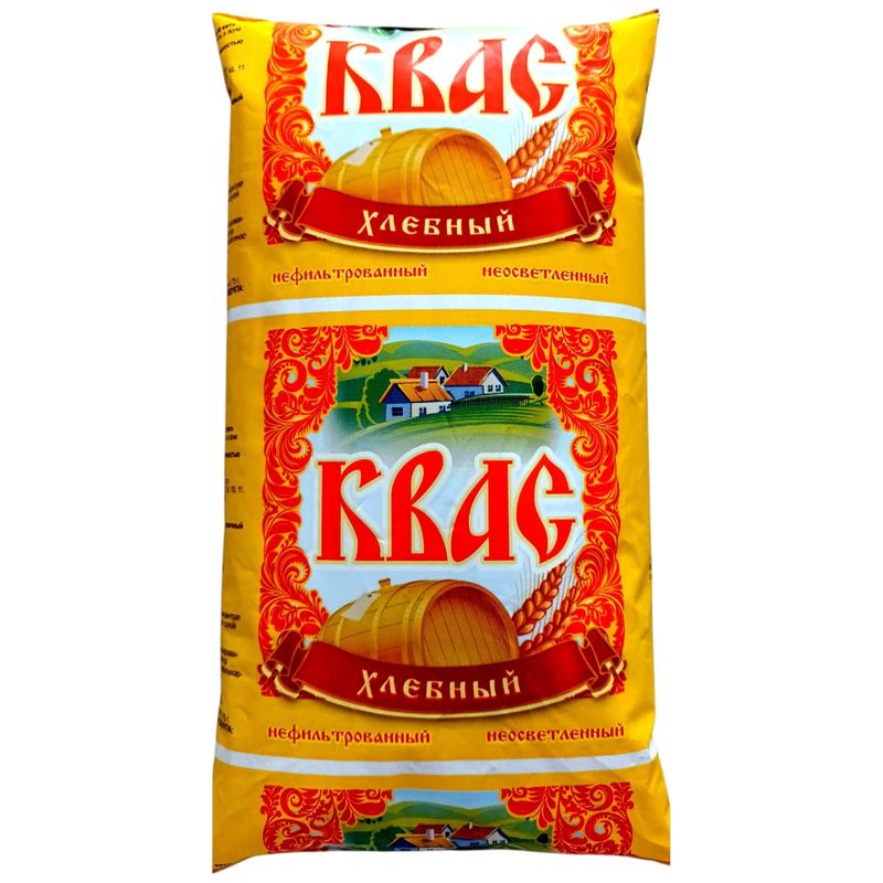 

Квас хлебный Камышловский нефильтрованный неосветленный 1 л