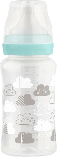 

Бутылочка для кормления Lubby с молочной соской на широкое горло с 3 месяцев