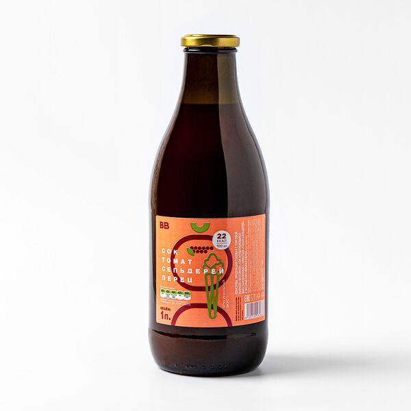 Сок ВкусВилл Томат, сельдерей, перец 1 л