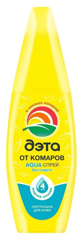 

Спрей Дэта Aqua от комаров без спирта 100 мл