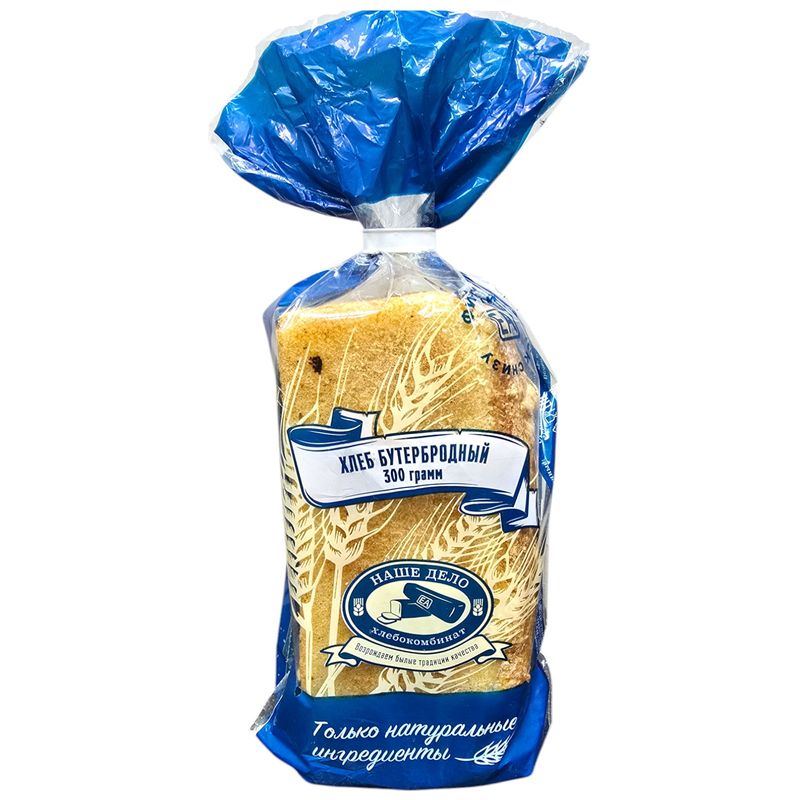

Хлеб Наше дело Бутербродный 300 г