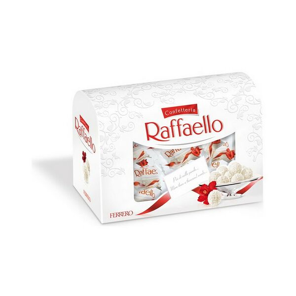 Конфеты Raffaello (Т 24) сундучок вес 240г FERRERO Импортер в РБ ООО «Альфа-Дистрибьюция»