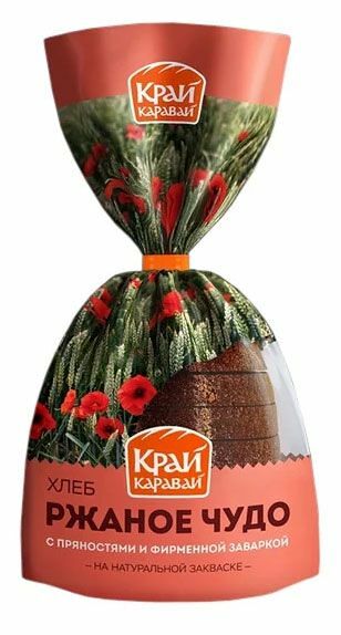 Хлеб Край Каравай Ржаное чудо 300 г