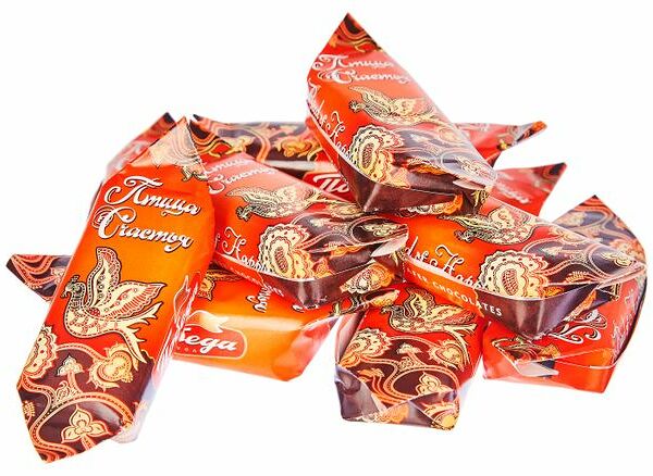 Конфеты Птица счастья вафельные Победа вкуса, вес