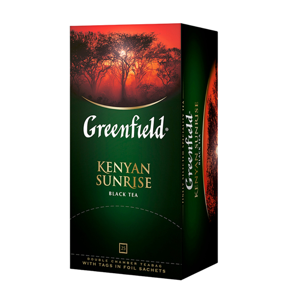 Чай Greenfield Kenyan Sunrise черный 25 пакетиков