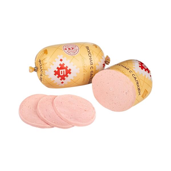 Колбаса Вкусная с сальцем в/с вар колб изд мясн 650г Брестский МК