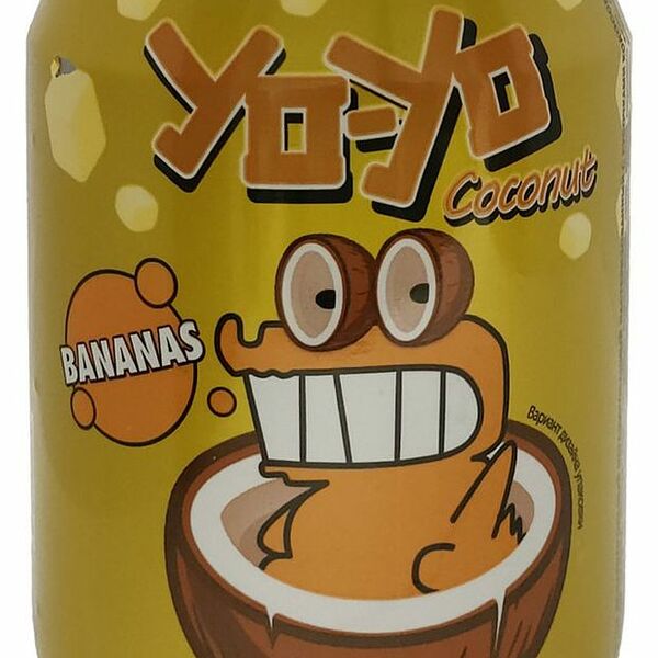 Напиток Yо-Yо с кусочками кокоса, желе банан, 240 мл