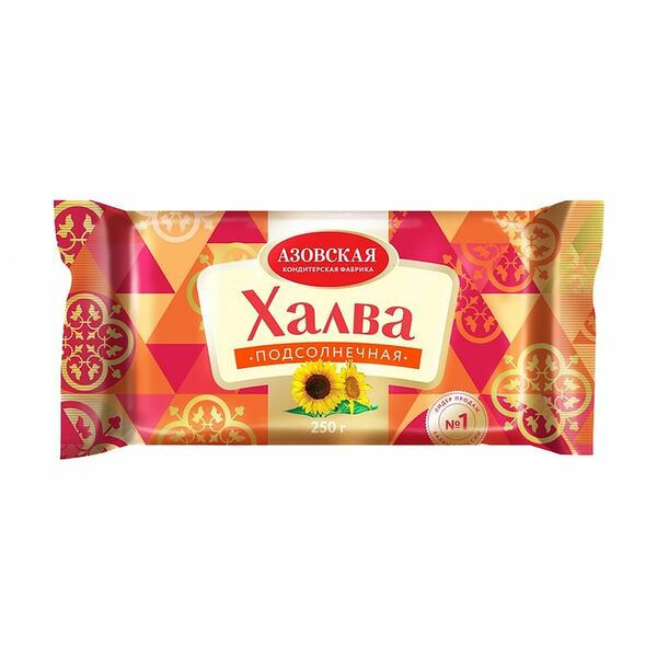 Халва подсолнечная, Азовская, 250 г