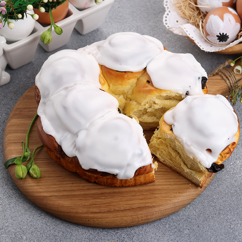 

Венок Лента Fresh сдобный Пасхальный 570 г