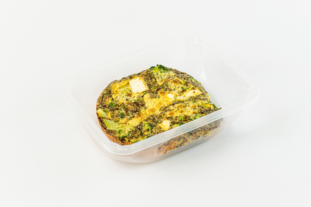 

Омлет ВкусВилл с брокколи, соусом песто и запеченной фетой 280 г