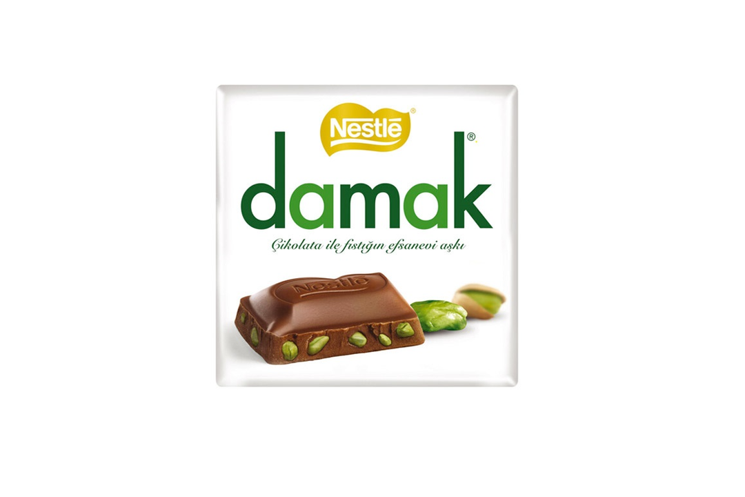 

Шоколад молочный Nestle Damak с фисташками 60 г