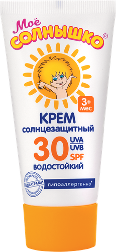 

Крем Моё солнышко солнцезащитный детский SPF 30 55 мл