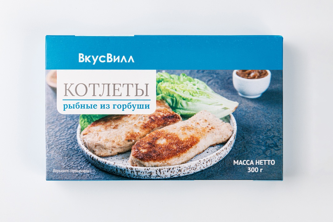 

Котлеты рыбные из горбуши, замороженные 300г