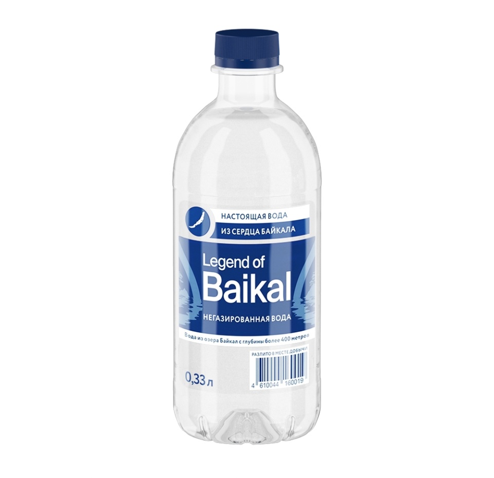 

Вода минеральная Legend of Baikal негазированная 330 мл