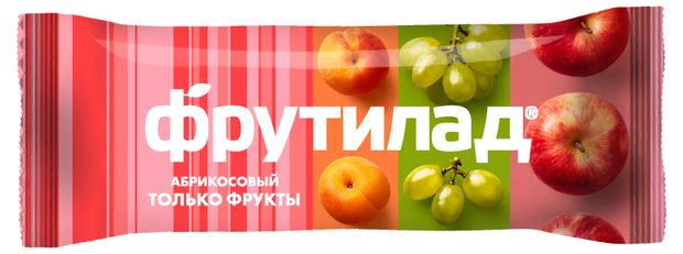 

Батончик Фрутилад Фруктовая энергия абрикосовый только фрукты 30 г