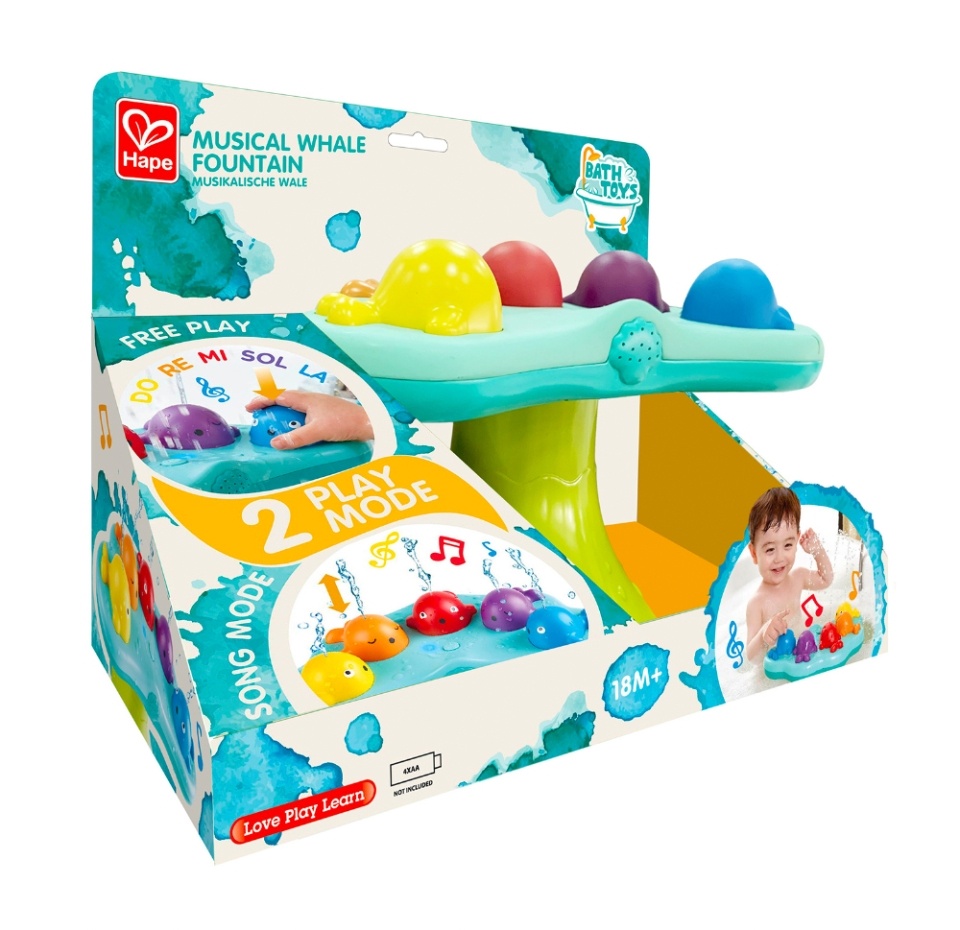 

Игрушка Hape для купания Музыкальный фонтан, 1 шт
