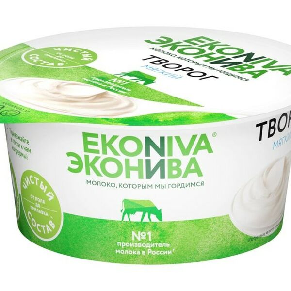 Творог мягкий ЭкоНива 5,9%, 125 г