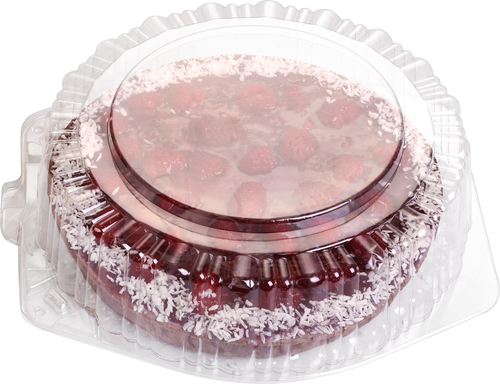 

Пирог бисквитный ЛЕНТА FRESH с малиной и кокосом, 700г