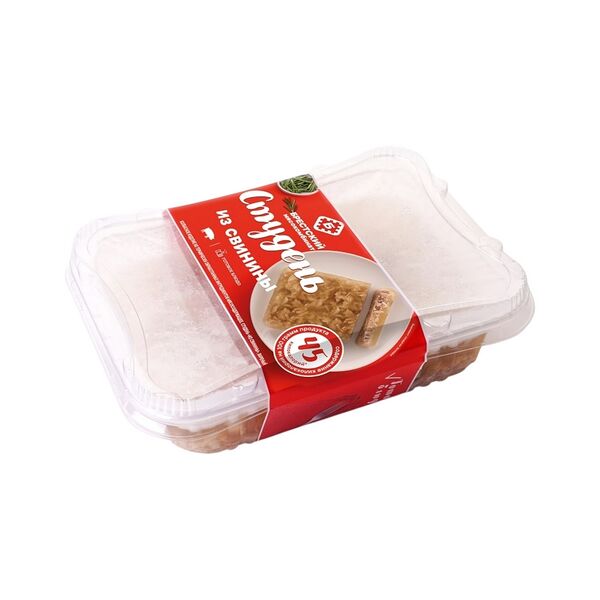 Студень Из свинины мясосод вар колб изд из терм обраб ингр газ 500г Брестские традиции