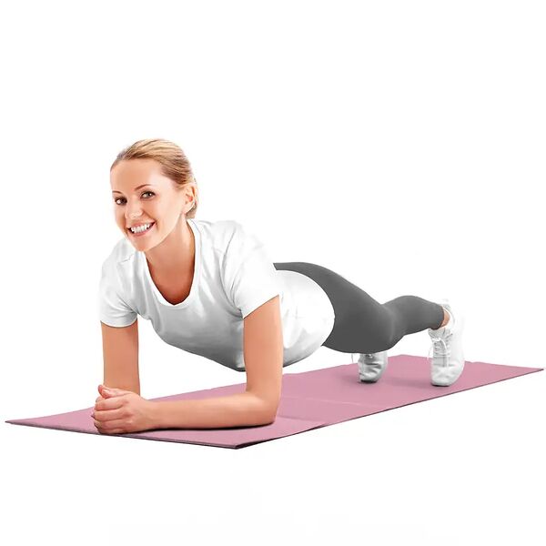 Коврик для йоги, 61х173 см, складной, в ассортименте