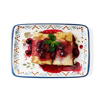 

Блины с вишнёвым соусом и сырно-шоколадной пастой 290 г