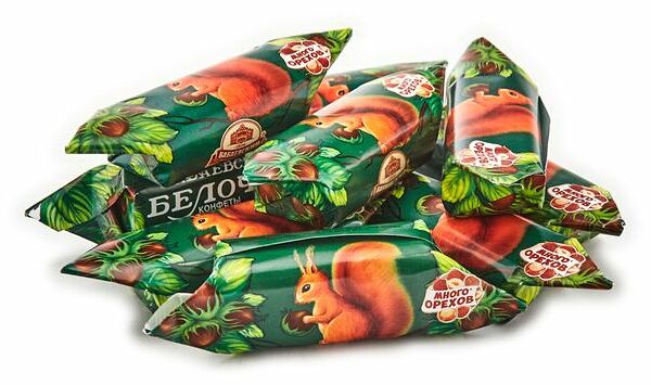 Конфеты глазированные Бабаевский белочка вес