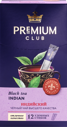 

Чай черный Premium Club 12 шт 24 г