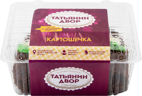 

Пирожное Татьянин двор Картошечка 300 г