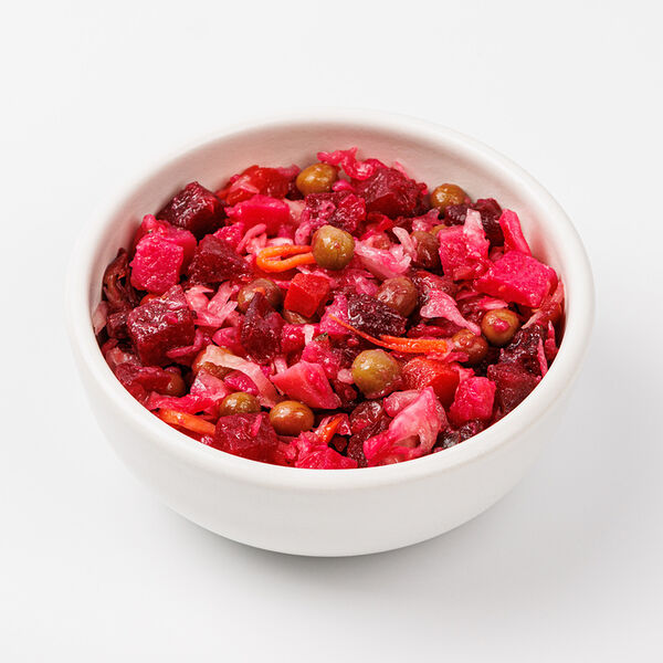 Салат ВкусВилл винегрет с маринованной капустой 180 г