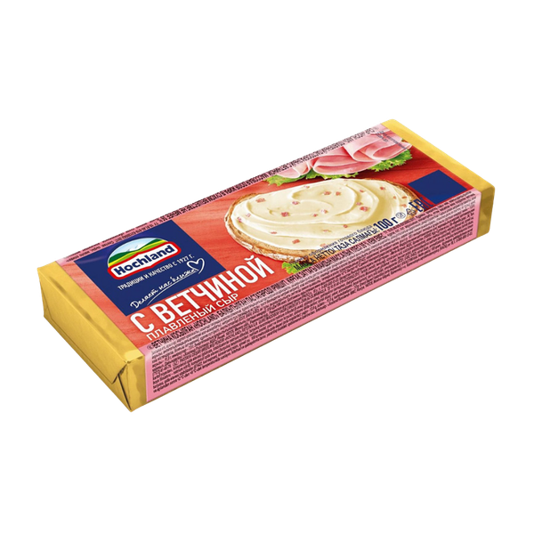 Сыр Hochland плавленый с ветчиной 100 г