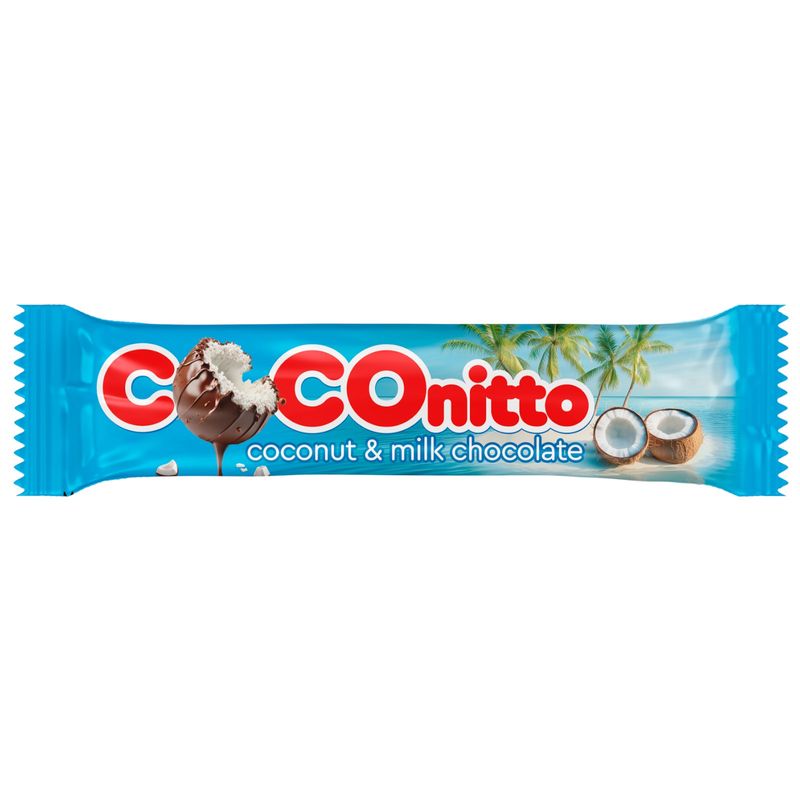 

Батончик SOJ Coconitto с ванильно-сливочным вкусом кокосовый глазированный 50 г