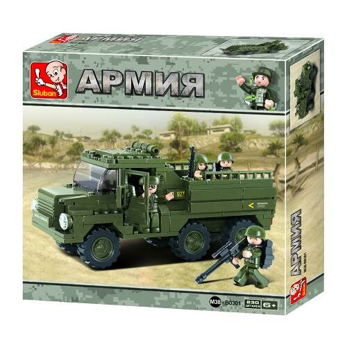 Конструктор армейская машина