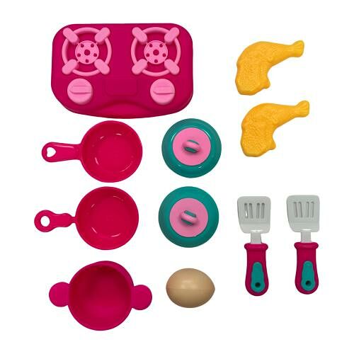 Игровой набор кухня с плитой с аксессуарами HW21081658