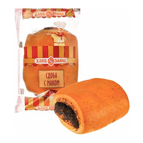 

Сдоба Хлебзавод №28 с маком 80 г