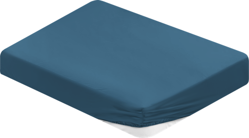 

Простыня на резинке Homeclub 180 х 200 см синяя поплин арт. HCP/SE1820/Д3