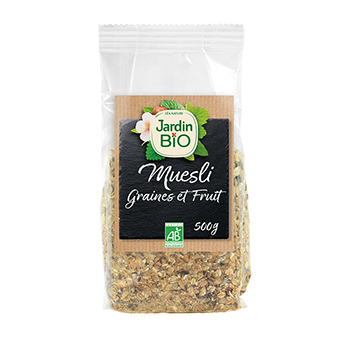 

Мюсли Lea Nature Jardin Bio с семенами и изюмом Naturenvie 500 г