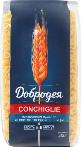 

Макароны Добродея Conchiglie ракушки 400 г