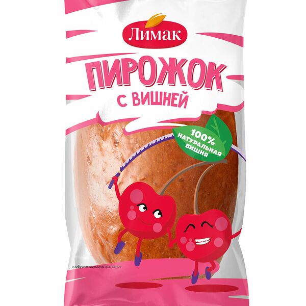 Пирожок Лимак с вишней 70 г