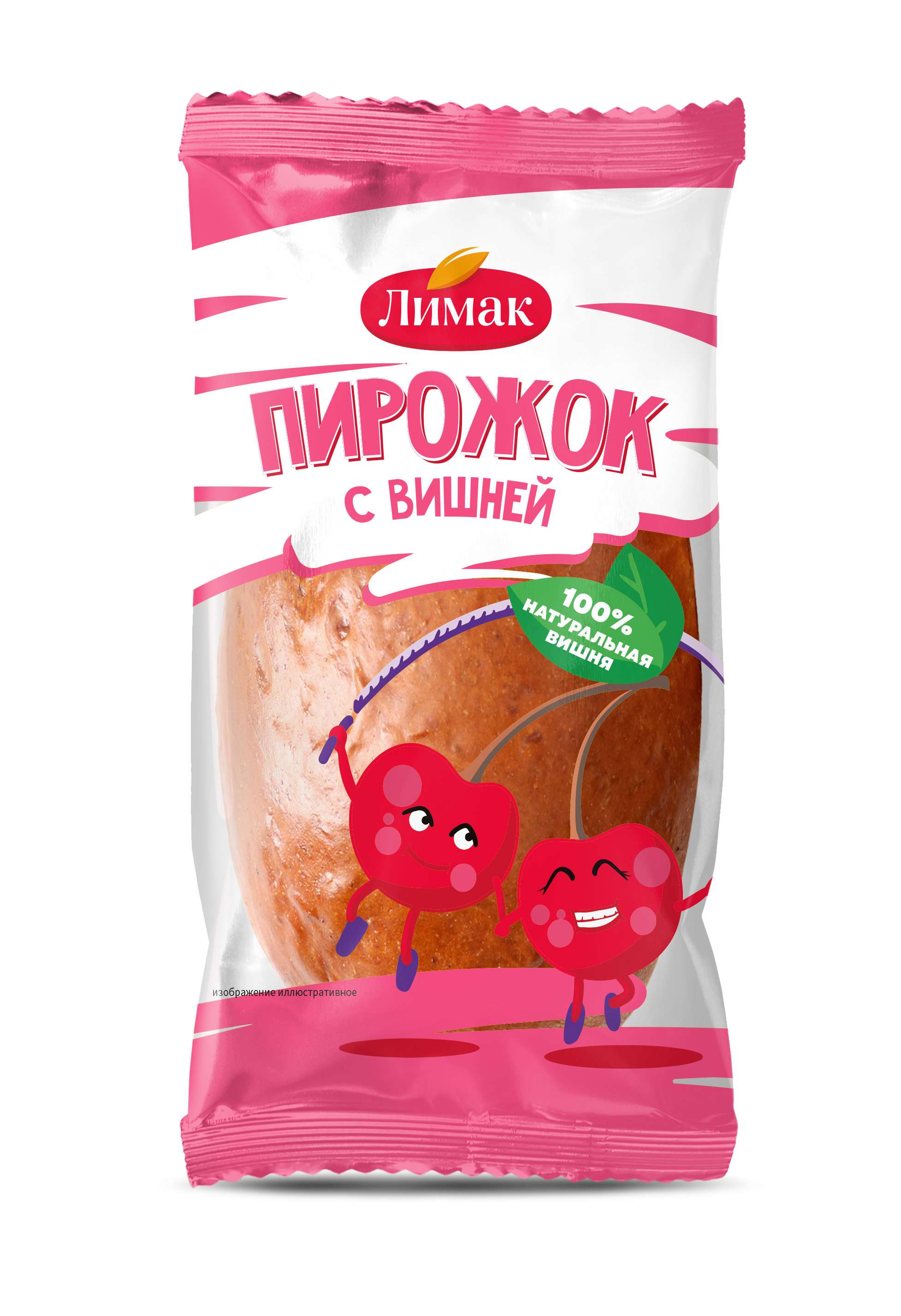 

Пирожок Лимак с вишней 70 г
