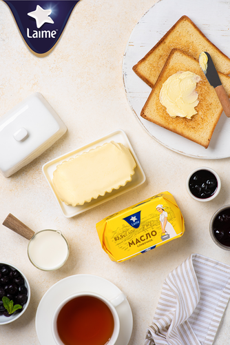 

Масло сливочное Laime 82,5% 180 г