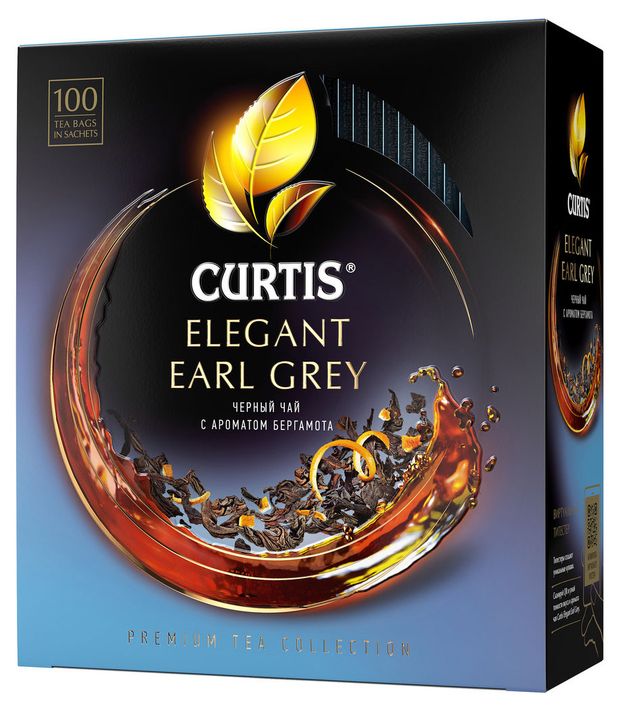 

Чай черный Curtis Elegant Earl Grey With Bergamot Flavour в пакетиках